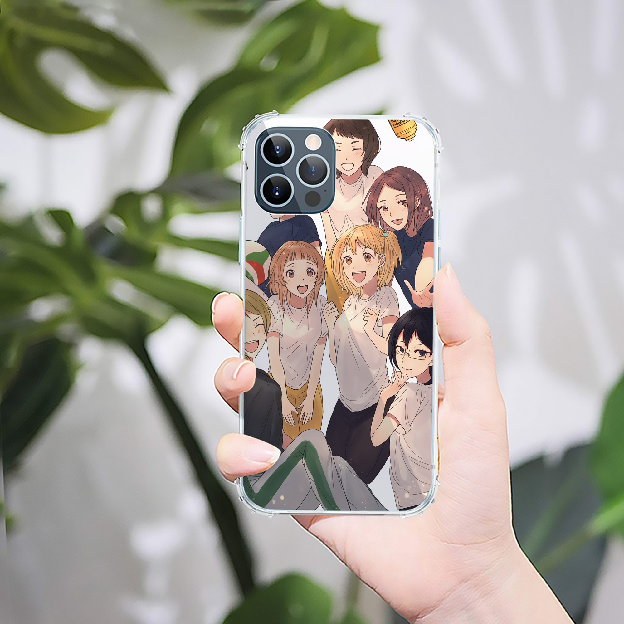 （画像用） ハイキュー!! Haikyu!! 【iPhone 12シリーズ対応】透明スマホケース（クリアソフトケース）